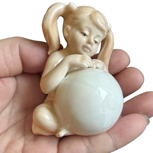 MTME Porcelain Figurines. Childhood. Memorabilia. Gifts. Sculpture Home Decor (Yago Girl)